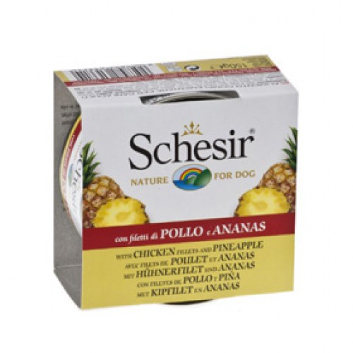 Schesir Dog Piletina i Ananas 150g